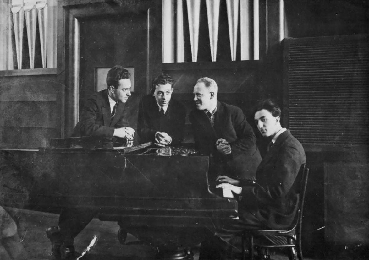 Uczestnicy pierwszego Konkursu Chopinowskiego w 1927 roku